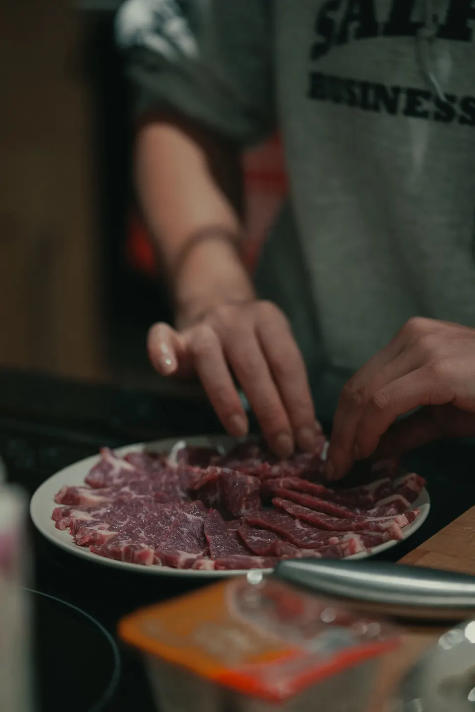 Een gerecht dat met aandacht wordt bereid